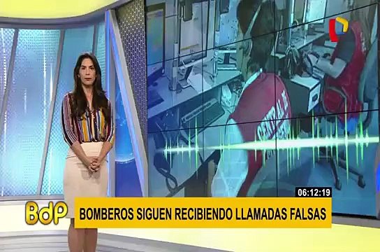 Bomberos: más del 90% de llamadas a central de emergencias son falsas