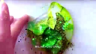 Satisfying Slime ASMR Compilation #130 - Glitter Slime ASMR