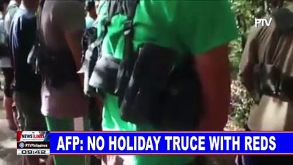AFP: No holiday truce with Reds