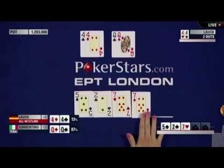 Lauck Vs Sorrentino - EPT11 Londres - Zapping