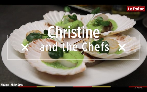 Christine and the Chefs #1 - Coquilles Saint-Jacques, topinambours et émulsion de cresson