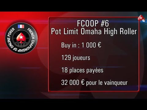 Omaha poker - Table Finale FCOOP - par Gabriel Nassif