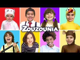 Kids Singing for Kids #7  Νursery Rhymes & Baby Songs by #ZouzouniaTV