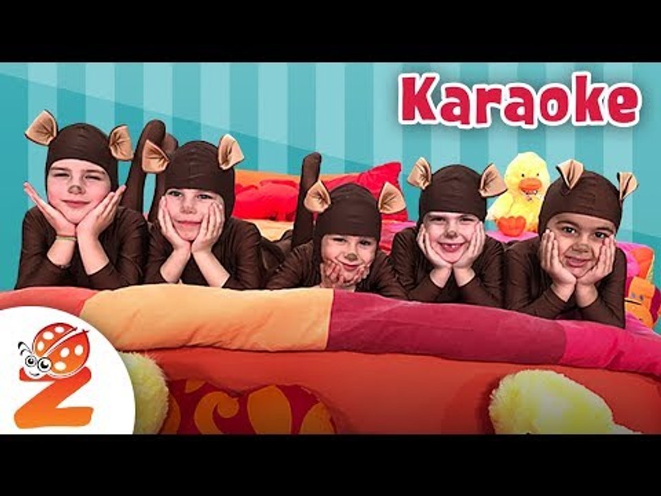 5 Little Monkeys  Karaoke Nursery Rhymes & Baby...
