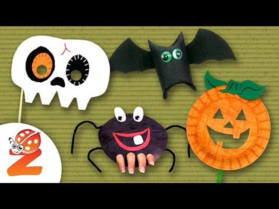 4 Fablous  Halloween Crafts you can do with you...