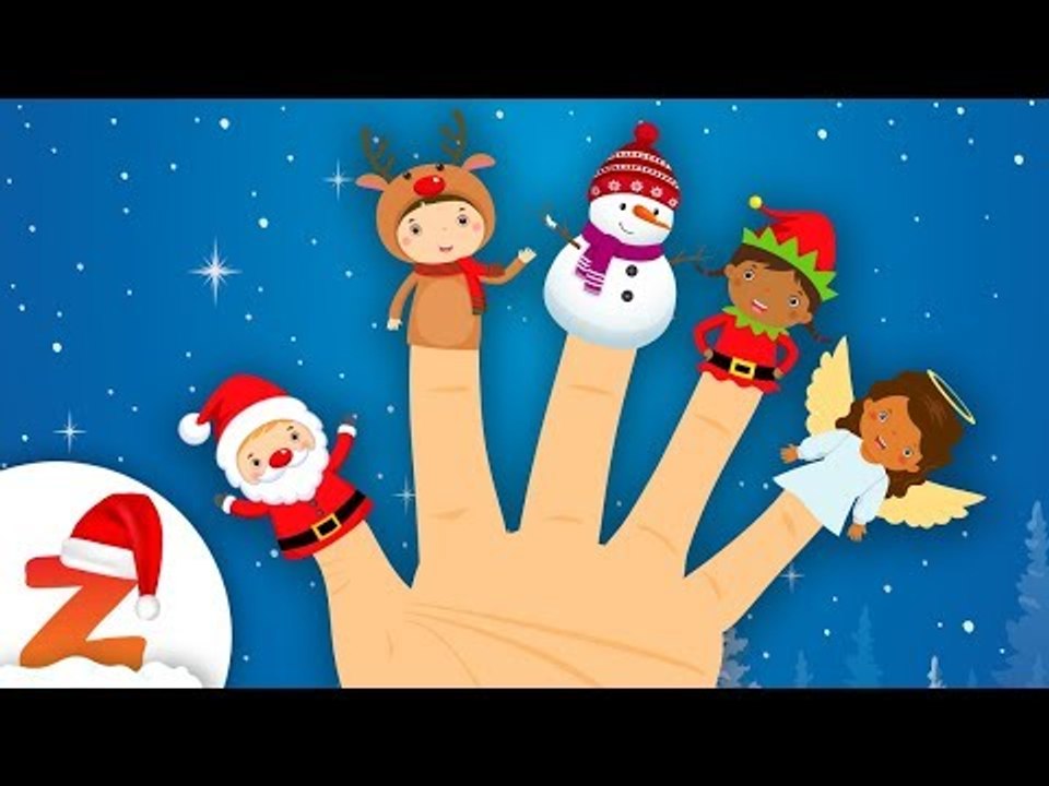 The Finger Family Song  Christmas Edition | Nursery Rhymes & Christmas Songs