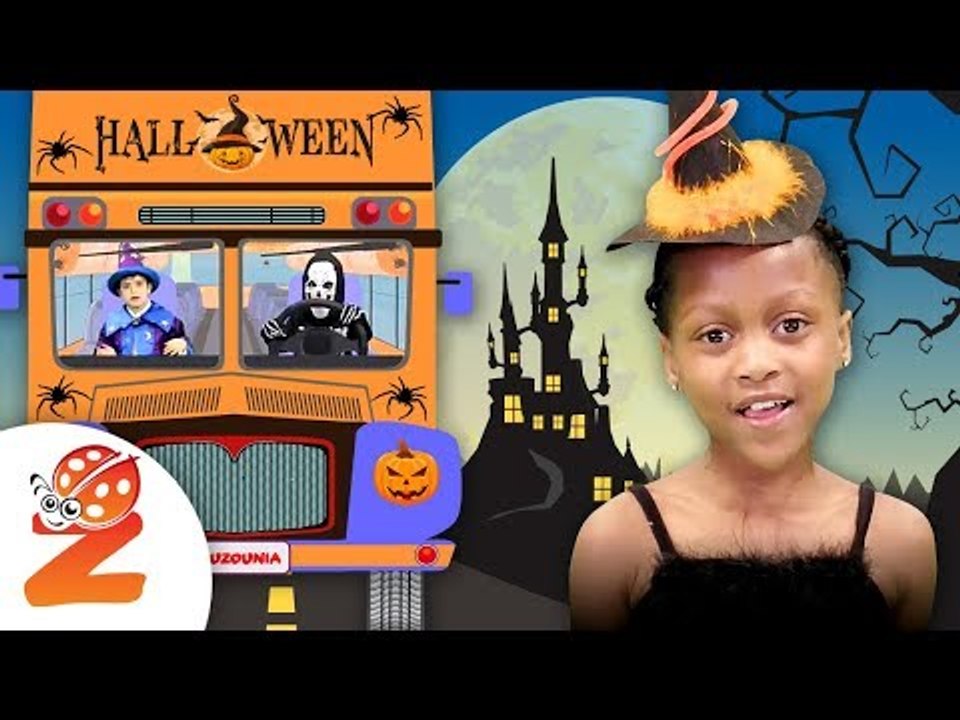 The Wheels on the Bus  Halloween Edition