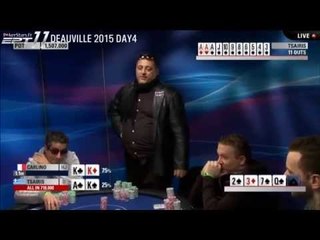Zapping European Poker Tour Deauville 2015 - Day 4