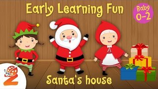 Early Learning Fun #3 | Santa's House  Zouzounia Baby | Learn to Count | Educational
