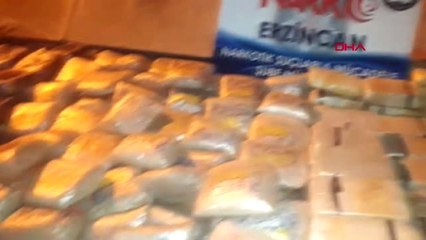 Erzincan'da 700 Kilo Eroin Ele Geçirildi