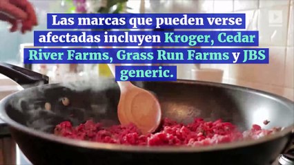 Retiran más de 12 millones de libras de carne por preocupaciones de salmonela