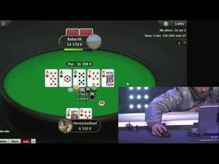 Zapping, les meilleurs moment du heads up de Philou - La Maison du bluff