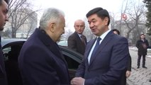 TBMM Başkanı Yıldırım, Kırgızistan Başbakanı Abulgaziyev ile Görüştü