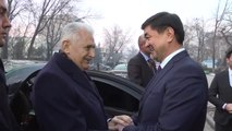 TBMM Başkanı Yıldırım, Kırgızistan Başbakanı Abılgaziyev ile Görüştü
