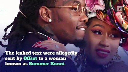 Leaked Offset Texts Imply He Was Cheating on Cardi B
