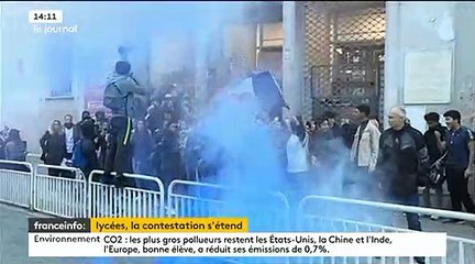 Download Video: Manifestation des lycéens: Environ 200 établissements bloqués aujourd'hui - Plusieurs incidents recensés en France - VIDEO