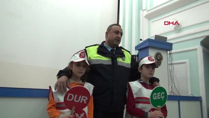 Kırıkkale'de Gönüllü Trafik Öğrencileri İşbaşında