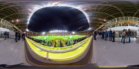 360° : Vivez l'apparition des deux formations à la Beaujoire