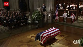 George W. Bush cries delivering eulogy for his father, George H.W. Bush (Full Eulogy)