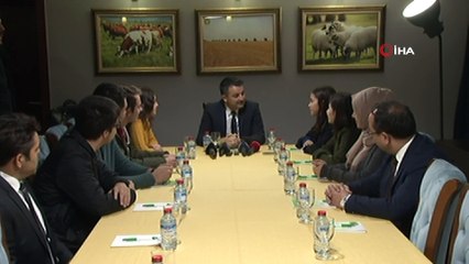Bakan Pakdemirli: 'Gıda ihtiyaçlarını sürdürülebilir şekilde sağlamalıyız'