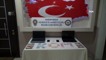 Kahramanmaraş'ta sanal tefecilere operasyon: 2 gözaltı