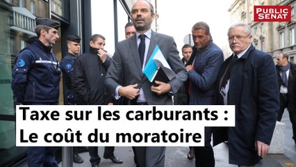 Taxes sur les carburants : le coût du gel sur six mois