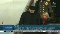 Nicolás Maduro inicia su visita oficial a Rusia