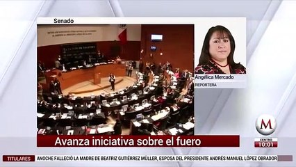 Iniciativa de AMLO para eliminar fuero llega al Senado