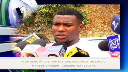 Marcos Caicedo, analizó la situación del club y su posible salida al exterior