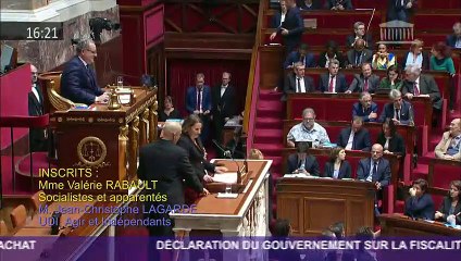 Valérie Rabault - Débat à l'Assemblée nationale - 5 decembre 2018