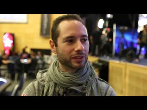 Valentin Messina avant sa table finale de l'EPT Malte