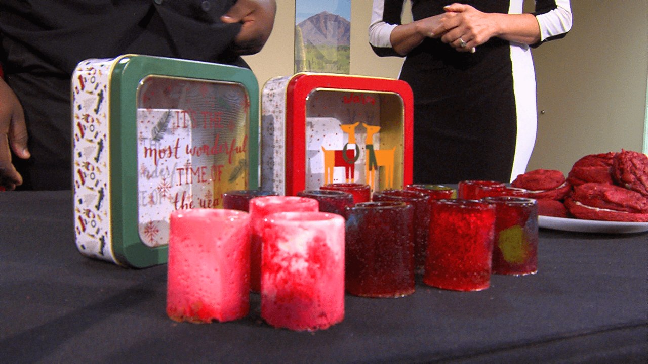 Fun Holiday Candy Shot Glasses