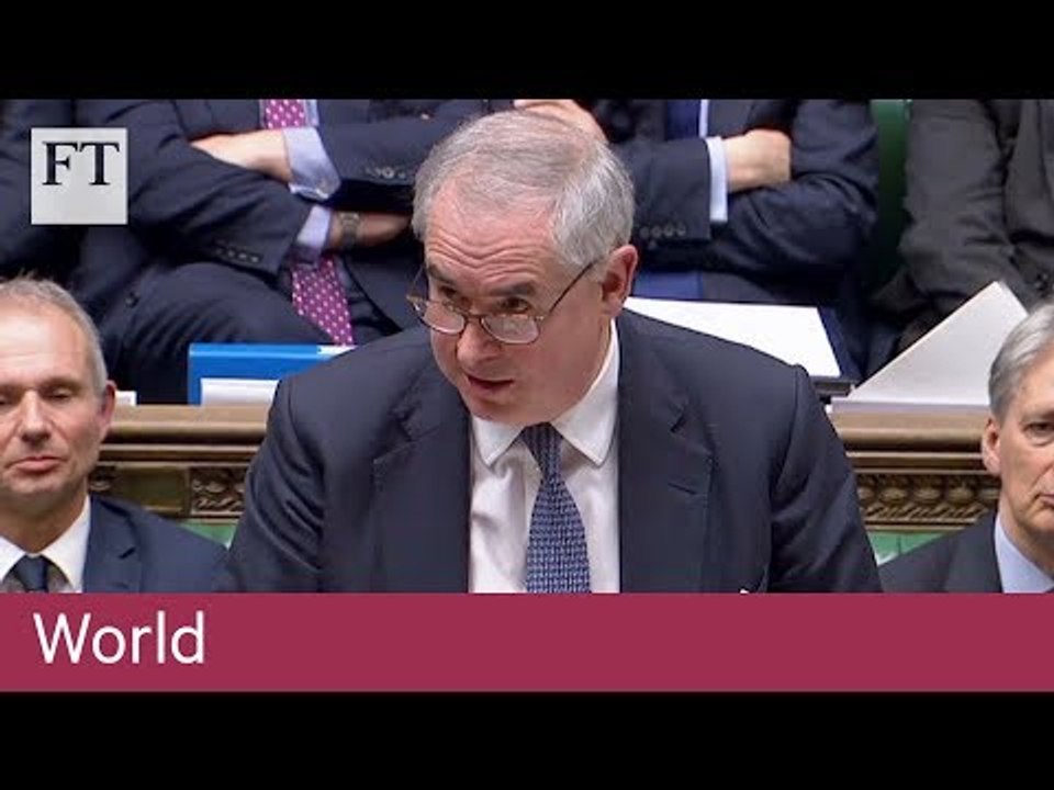UK attorney-general urges MPs to back Brexit agreement
