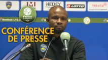 Conférence de presse FC Sochaux-Montbéliard - Gazélec FC Ajaccio (2-0) : Omar DAF (FCSM) - Hervé DELLA MAGGIORE (GFCA) - 2018/2019