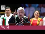 Andrés Manuel López Obrador sworn in as Mexican president