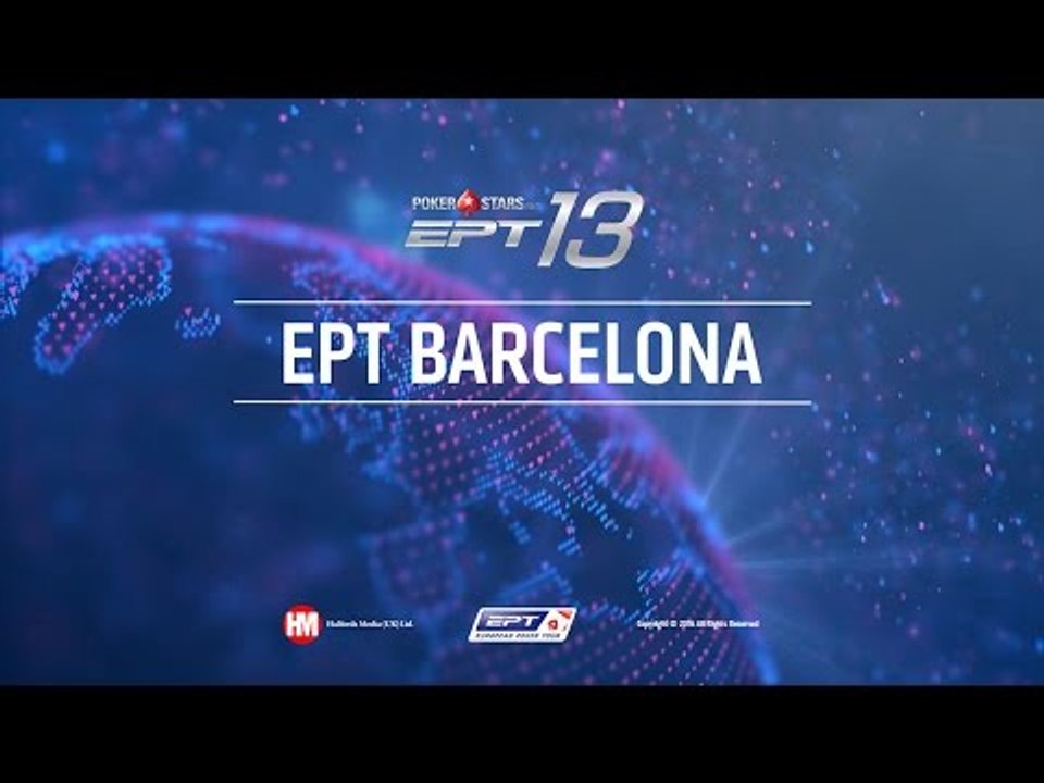 EPT 13 Barcelone - Main Event, Table finale (cartes visibles)