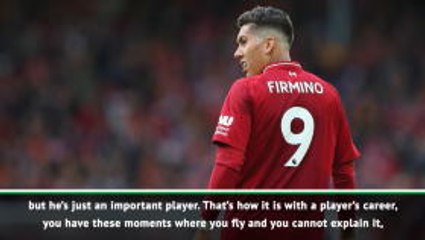 Video herunterladen: Klopp not worried by Firmino's form