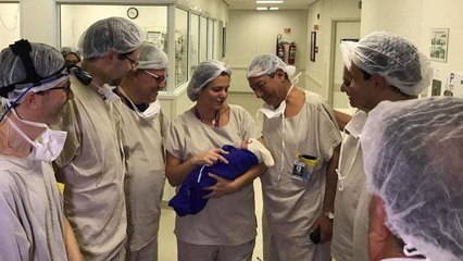 1º bebé após transplante de útero de dadora morta