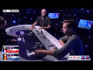 Quinte Flush pour gagner un tournoi de poker et 120.000 €