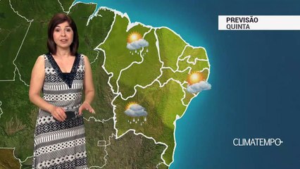 Previsão Nordeste – Tempo instável e mais temporais