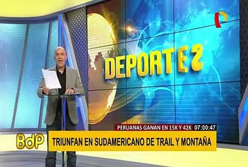 Deportistas peruanas triunfan en Sudamericano de Trail y Montaña