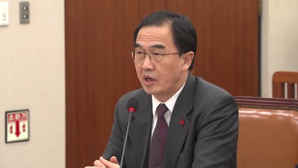 조명균 "김정은 답방 일정 北과 논의 없어" / YTN