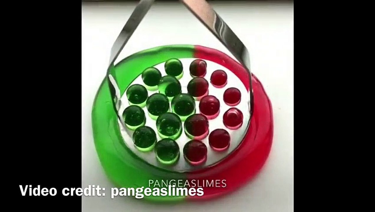 Satisfying Slime ASMR - Slime Pressing Compilation