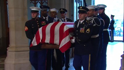 부시 전 대통령 장례식 엄수..."마지막 위대한 정치인" / YTN