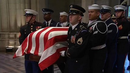 Funeral of President George H.W. Bush held in Washington