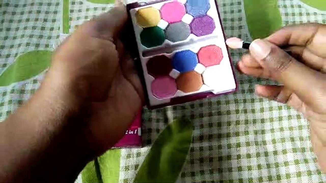 blue heaven eye shadow palate review and swatch