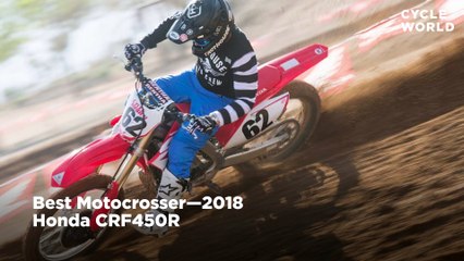 Best Motocrosser—2018 Honda CRF450R