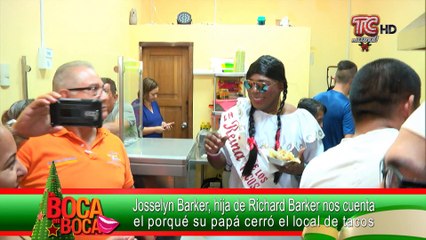 Richard Barker cerró su local de tacos