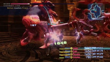 FINAL FANTASY XII THE ZODIAC AGE Belias fight