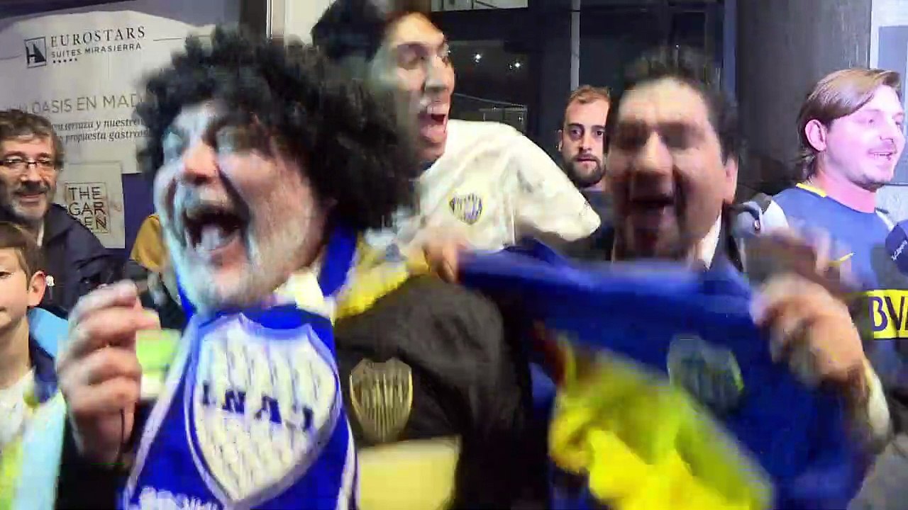 Boca Juniors ya espera en Madrid a River Plate